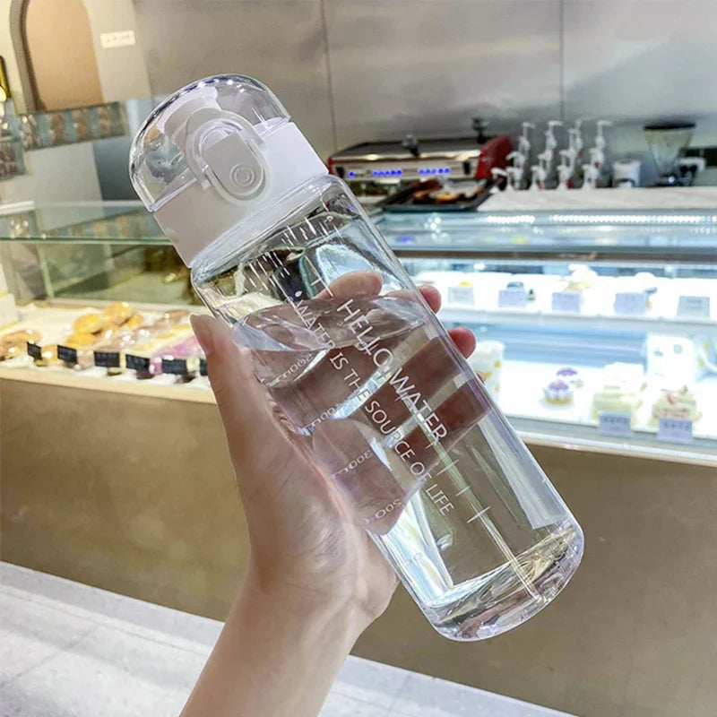 1pc Spring Summer 780ml Large Capacity Portable Water Bottle For Drinking Tea Mug Outdoor Sport Camping Supplies